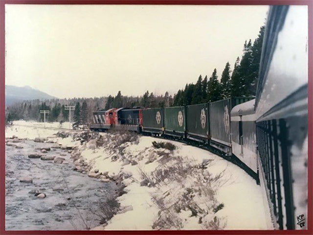 Pic of old CN Rail trains