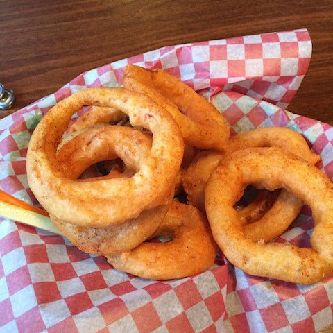Onion Rings-In Our Very Own “Beer Batter”
